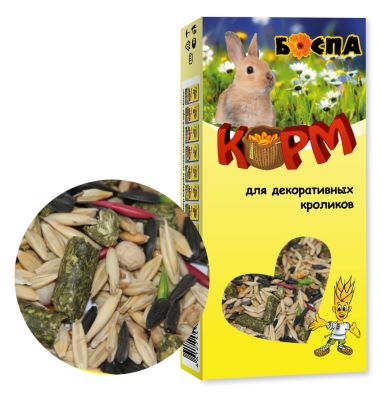 Корм для декоративных кроликов